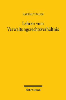 Paperback Lehren Vom Verwaltungsrechtsverhaltnis [German] Book