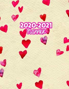 2020-2021 Planner: Two Year Calendar Organizer and Goal Journal | January 2020 - December 2021 Daily, Weekly and Monthly Planner Book with Back Sticker Expression Wall for 2 Years | Design Code 219965