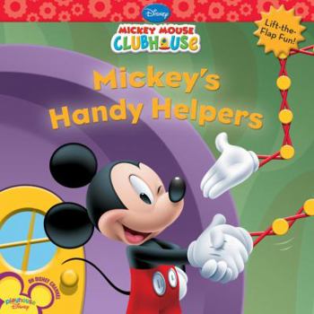 Paperback Mickey's Handy Helpers (Mickey Mouse Clubhouse) Book