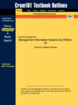 Paperback Studyguide for Management Information Systems by Marakas, OBrien &, ISBN 9780073323091 Book