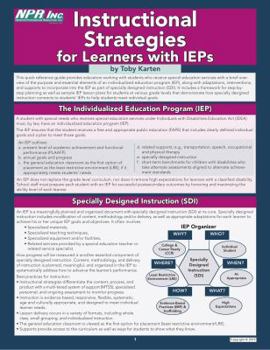 Paperback Instructional Strategies for Learners With Ieps Book