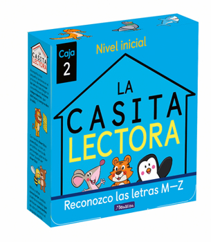 Hardcover Phonics in Spanish - La Casita Lectora Caja 2: Reconozco Las Letras M-Z (Nivel I Nicial) / The Reading House Set 2: Letter Recognition M-Z [Spanish] Book