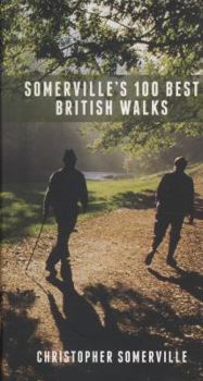 Paperback Somerville's 100 Best British Walks Book