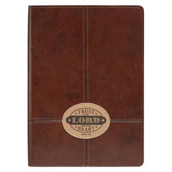 Hardcover Journal - Lux-Leather - Brown Book