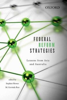 Paperback Federal Reform Strategies: Lessons from Asia and Australia Book