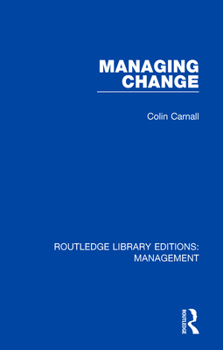 Paperback Managing Change Book
