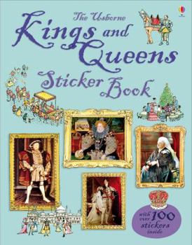 Paperback Kings and Queens Sticker Book