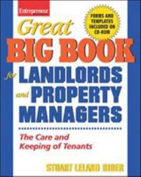 Paperback Great Big Book for Landlords and Property Managers [With CDROM] Book