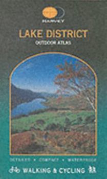 Paperback Lake District Outdoor Atlas Book