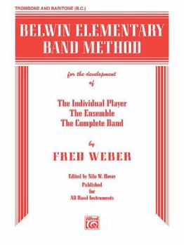 Paperback Belwin Elementary Band Method: Trombone (Bass Clef) Book