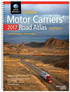 Paperback Rand McNally Motor Carriers' 2017 Road Atlas Book
