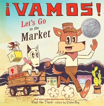 Hardcover ¡Vamos! Let's Go to the Market Book