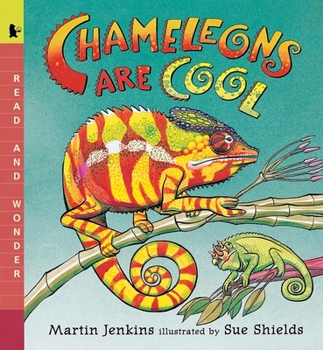 Paperback Chameleons Are Cool: Read and Wonder Book