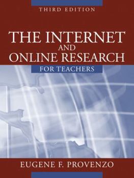 Paperback The Internet and Online Research for Teachers Book