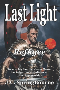 Paperback Last Light 1: Refugee [Large Print] Book