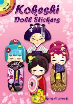 Paperback Kokeshi Doll Stickers Book