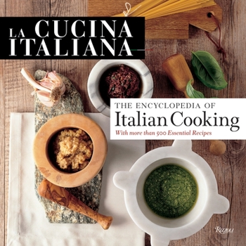 Hardcover La Cucina Italiana: The Encyclopedia of Italian Cooking Book
