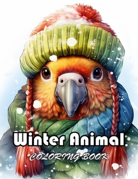 Winter Animal Coloring Book for Adults: Unique and Exciting Designs
