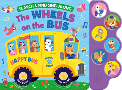 Board book Search & Find: Wheels on the Bus (6-Button Sound Book) Book
