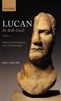 Hardcover Lucan: de Bello Civili Book 1 Book