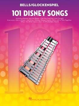 Paperback 101 Disney Songs for Bells/Glockenspiel Book