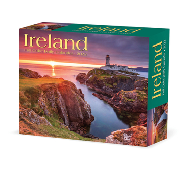 Calendar Ireland 2022 Box Calendar, Travel Daily Desktop Book