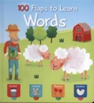 Board book 100 Flaps to Learn: Words Book