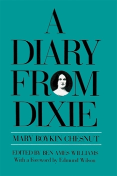 Paperback A Diary from Dixie Book