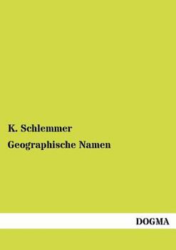 Paperback Geographische Namen [German] Book
