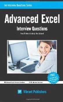 Paperback Advanced Excel Interview Questions You'll Most Likely Be Asked Book
