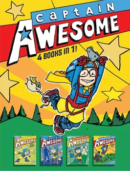 Hardcover Captain Awesome 4 Books in 1! No. 3: Captain Awesome and the Missing Elephants; Captain Awesome vs. the Evil Babysitter; Captain Awesome Gets a Hole-I Book