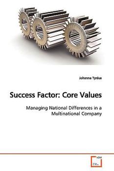 Paperback Success Factor: Core Values Book