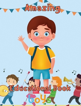 Paperback Amazing Educational Book Boys: 8.5''x11''/Educational books Book