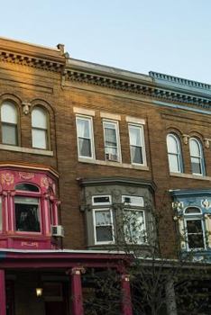 Colorful Baltimore Row Houses: 150 page lined 6 x 9 notebook/diary/journal