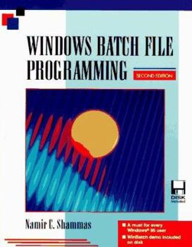 Paperback Windows Batch File Programming Book