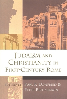 Paperback Judaism and Christianity in First-Century Rome Book