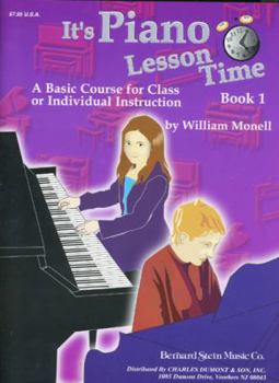 Perfect Paperback It's Piano Lesson Time Book 1 Book