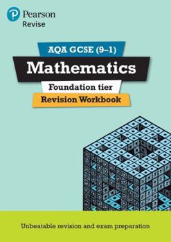 Paperback Pearson REVISE AQA GCSE Maths (Foundation) Revision Workbook - for 2025, 2026 exams Book