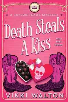 Paperback Death Steals A Kiss [Large Print] Book