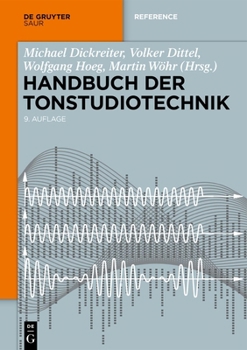 Hardcover Handbuch Der Tonstudiotechnik [German] Book