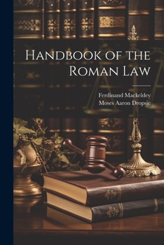 Paperback Handbook of the Roman Law Book