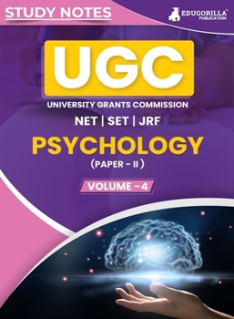 Paperback UGC NET Paper II Psychology (Vol 4) Topic-wise Notes (English Edition) A Complete Preparation Study Notes with Solved MCQs Book