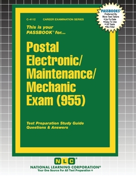 Paperback Postal Electronic/Maintenance/Mechanic Examination (955) Book