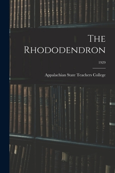 Paperback The Rhododendron; 1929 Book