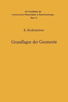 Paperback Vorlesungen Über Grundlagen Der Geometrie [German] Book