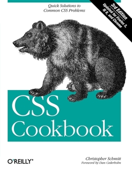Paperback CSS Cookbook: Quick Solutions to Common CSS Problems Book