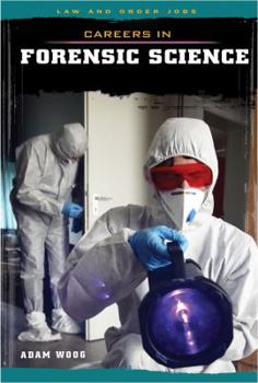 Library Binding Careers in Forensic Science Book