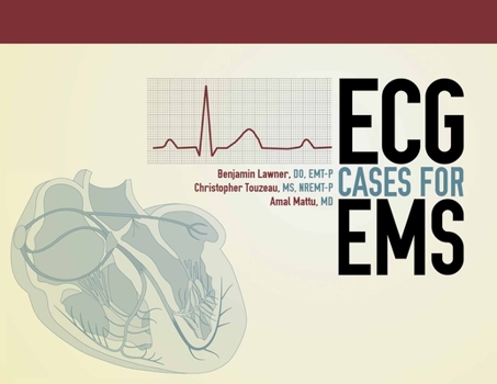 Paperback ECG Cases for EMS Book