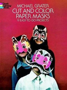 Paperback Cut and Color Paper Masks Book
