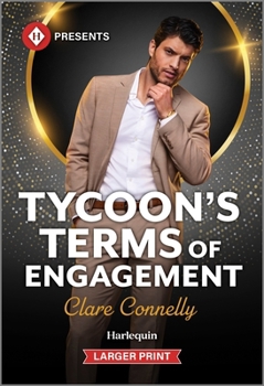 Mass Market Paperback Tycoon's Terms of Engagement [Large Print] Book